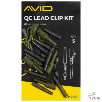 Avid Carp QC Lead Clip Kit - Avid Carp Ólom Klipsz Készlet QC 5 db/cs