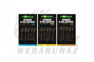 Korda Spinner D Rig Kickers | Green/Brown - S - D-Rig Horogbefordító