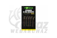 Korda Spinner D Rig Kickers | Green/Brown - M - D-Rig Horogbefordító
