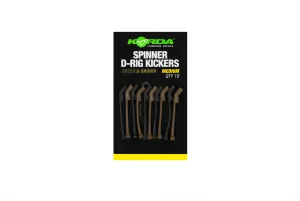 Korda Spinner D Rig Kickers | Green/Brown - M - D-Rig Horogbefordító
