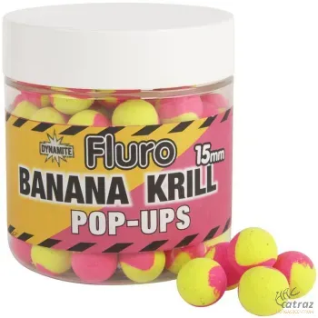 Dynamite Baits Krill & Banana Fluro Pop Up 15mm - Pop-Up Csali