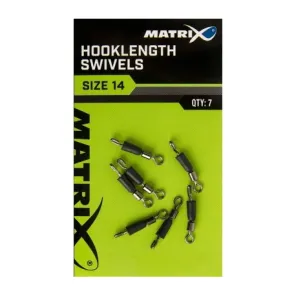 Matrix Forgókapocs Előkéhez Size:18 - Matrix Hooklenght Swivels