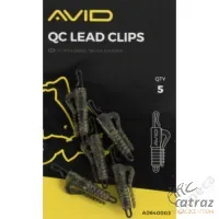 Avid Carp QC Lead Clips - Avid Carp QC Ólom Klipsz Készlet 5 db/cs