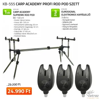 Profi Rod Pod Szett - Carp Academy Rod-Pod Szett