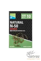 Preston Innovations Horog Natural N-50 Méret:14