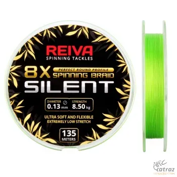 Reiva Silent 135m 0,08mm Fluo Green - Reiva Fonott Pergető Zsinór