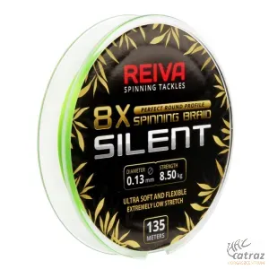 Reiva Silent 135m 0,08mm Fluo Green - Reiva Fonott Pergető Zsinór