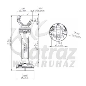 Railblaza Orrmotor Tartó Stabilizátor Adapter - Railblaza Trolling Motor Support Kit