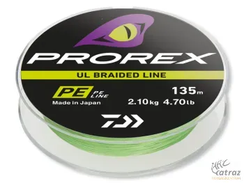 Zsinór Daiwa Prorex UL Braid PE 0,3