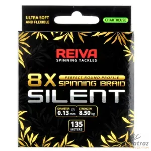 Reiva Silent 135m 0,08mm Fluo Green - Reiva Fonott Pergető Zsinór