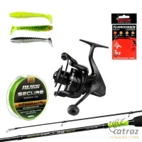 Nevis Impulse Profi pergető szett 2,10m + Ajándék Reiva fluorocarbon előke + Nevis ajándék gumihal