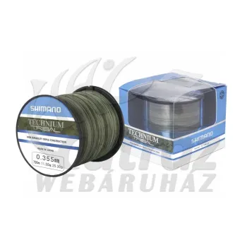 Shimano Technium Camou Monofil Zsinór 0,405mm 620 méter - Shimano Technium Zsinór