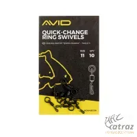 Avid Carp Quick Change Ring Swivels Méret: 11 - Avid Carp Gyorscsatlakozó Forgó