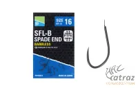 Preston SFL-B Spade End Barbless Méret: 14 - Preston Innovations Szakállnélküli Horog