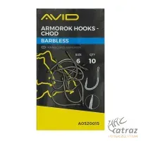 Avid Carp Armorok Chod Barbless Méret: 6 - Avid Szakállnélküli Pontyozó Horog