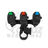 Preston Offbox Triple Clicker Counter - Preston Tripla Halszámláló