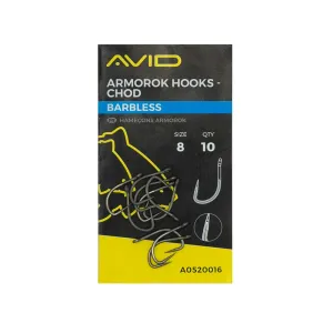 Avid Carp Armorok Chod Barbless Méret: 8 - Avid Szakállnélküli Pontyozó Horog