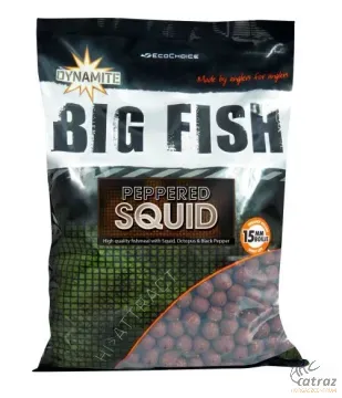 Dynamite Baits Big Fish Peppered Squid Boilie 15 mm 1 kg - Dynamite Baits Borsos Tintahal Bojli