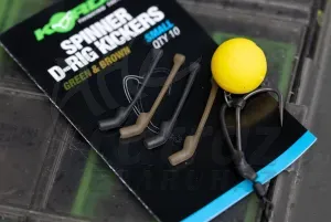 Korda Spinner D Rig Kickers | Green/Brown - L - D-Rig Horogbefordító