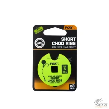 Előkötött Fox Chod Stiff Rig Short 30lb S:5 CCR163