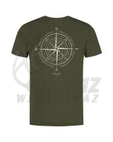 Korda Compass Tee Dark Olive – Horgász Póló