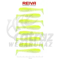 Reiva Stream Shad - 8cm - Flash Lemonade - Reiva Gumihal