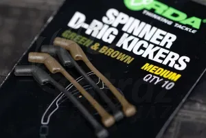 Korda Spinner D Rig Kickers | Green/Brown - L - D-Rig Horogbefordító
