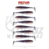 Reiva Stream Shad - 8cm - Shiny Purple Pearl - Reiva Gumihal