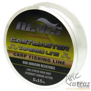 Zsinór Nevis Castmaster Tapered Line 5x15m 0,26-0,57mm