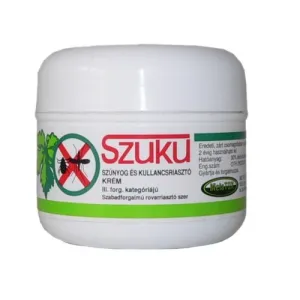 Szúnyogriasztó Szuku Krém