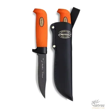 Marttiini Big Game Tör Bőr Tokkal Penge: 13 cm - Prémium Marttiini Horgász Kés Orange