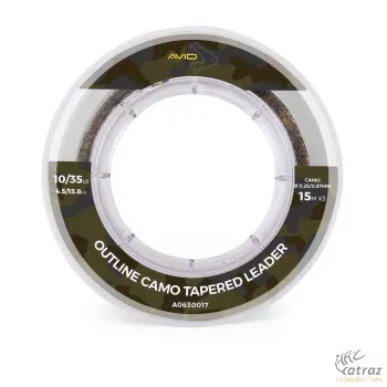 Avid Felvastagodó Előtét Zsinór 0,28-0,57mm - Avid Carp Outline Camo Tapered 10-35lb