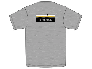 Korda Lakebed Tee Grey - Korda Szürke Horgász Póló