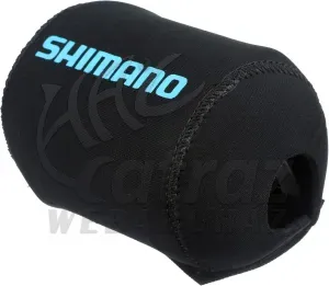 Shimano Botra Rögzíthető Orsótartó Multiorsóhoz Méret: L - Shimano Large Overhead Neoprene Fishing Reel Cover