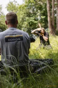 Korda Lakebed Tee Grey - Korda Szürke Horgász Póló