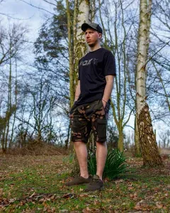 Fox Camo Rövidnadrág Méret: 2XL - Fox LW Camo Jogger Short