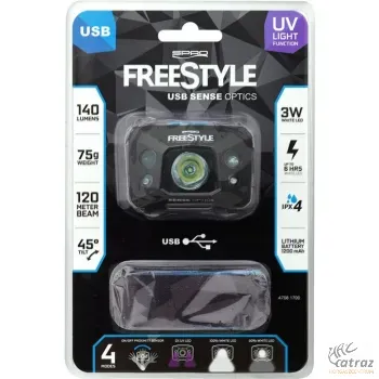 Spro Freestyle Fejlámpa USB Tölthető