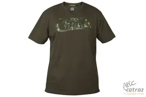 Fox Ruházat Chunk Khaki/Camo Print T-Shirt Méret: L CPR1000