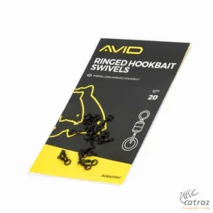 Avid Carp Ringed Hookbait Swivels - Avid Carp Forgó Horogra 20 db/cs