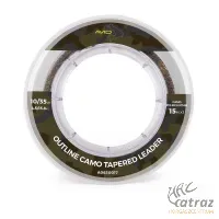 Avid Felvastagodó Előtét Zsinór 0,33-0,57mm - Avid Carp Outline Camo Tapered 15-35lb