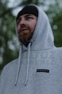 Korda Mindset Patch Hoodie | Heather Grey – 2XL – Kapucnis Horgász Pulóver