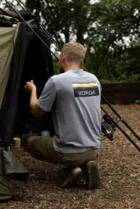 Korda Lakebed Tee Grey - Korda Szürke Horgász Póló