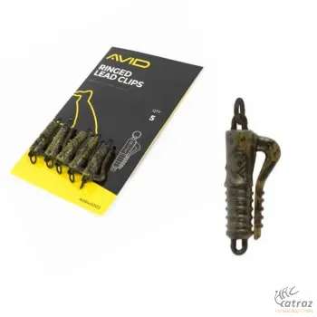 Avid Carp Ringed Lead Clips - Avid Carp Biztonsági Ólom Klipsz 5 db/cs