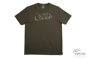 Fox Ruházat Chunk Khaki/Camo Print T-Shirt Méret: XL CPR1001