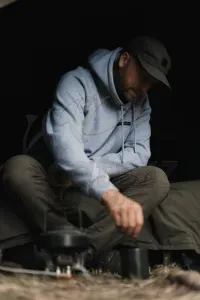 Korda Mindset Patch Hoodie | Heather Grey – 2XL – Kapucnis Horgász Pulóver