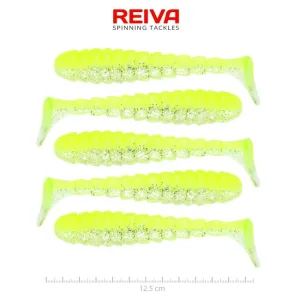 Reiva Stream Shad - 12,5cm - Flash Lemonade - Reiva Gumihal