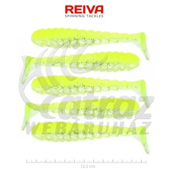 Reiva Stream Shad - 12,5cm - Flash Lemonade - Reiva Gumihal