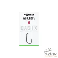 Korda Basix Wide Gape Pontyozó Horog - Méret: 2