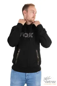 Fox Black Camo Print Hoody - Fox Fekete Camo Kapucnis Pulóver