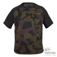 Avid Distortion Camo Lite T-Shirt Méret: M - Avid Carp Horgász Póló